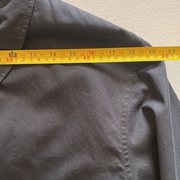 JOHN VARVATOS Men’s Black Cotton/ Polyurethane 100% Wool Lined Jacket Size S - Picture 8 of 9